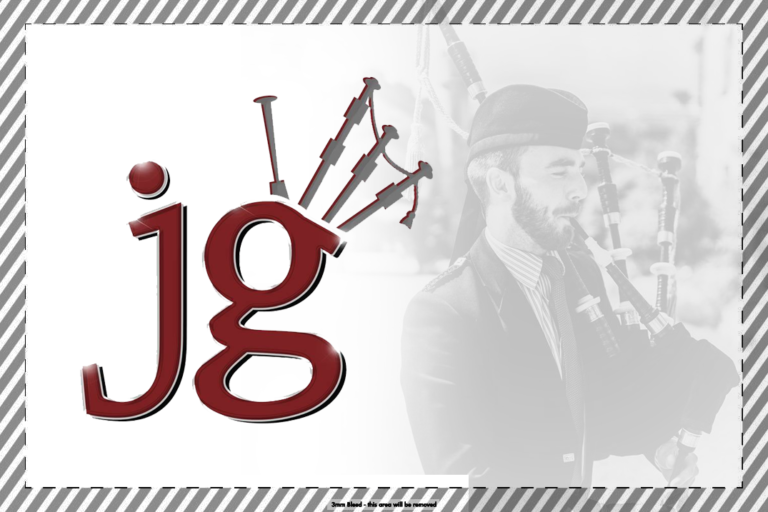 JG business cards logo and photo side